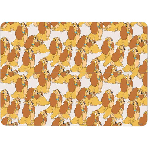 Disney Lady & The Tramp Lady Pattern Surface Laptop Studio Skin